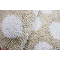 オカトー バスマット sofmore 45×60cm ベージュ 373242 1個（直送品）