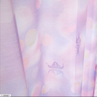 スミノエ DISNEY セミオーダー レースカーテン プリンセス シーザライトボイル 1700×1190mm パープル １セット(2枚入)（直送品）