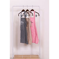 お手伝いエプロン Salt&Pepper ピンク 71955 1箱（6枚入） 不二貿易（直送品）