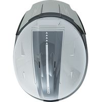 中国産業 0381C's CLUBリフレクションスケルトンバイザーヘルメットC2型シルバーF 0381-26-F 1個（直送品）