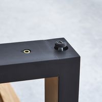 【軒先渡し】後藤家具物産 ダイニングテーブル 天然木 幅2100×奥行850×高さ710mm  ウォルナット VT-01-WN-210 1台（直送品）