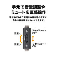 ヘッドセット 両耳用オーバーヘッド USB-A/Type-C接続対応 2m ATH-102USB オーディオテクニカ