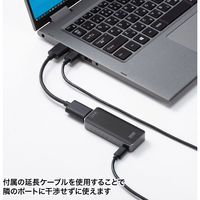 サンワサプライ ワイヤレスHDMIエクステンダー VGA-EXWHD10 1個（直送品）