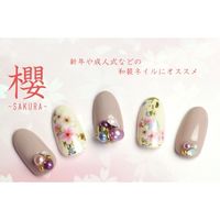 ＳＨＡＲＥＹＤＶＡ ネイルシール 桜 ライトピンク55920 (直送品)  1個（直送品）