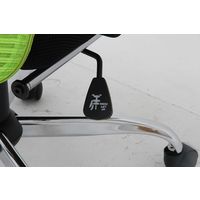 不二貿易 スリープ メッシュバックチェアー グリーン 50380 1脚（直送品）