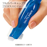 コクヨ テープのり ドットライナーノック 本体 ピンク しっかり貼るタイプ タ-DM480-07NP 1個