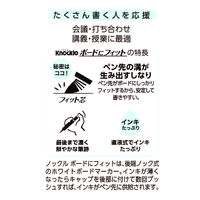 ぺんてる ホワイトボードマーカー ノックル ボードにフィット中字 紫 XEMWL5SBFV 1本