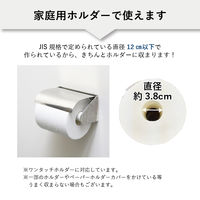 イトマン トイレットペーパー いつもより長持ち2倍100mシングル 芯あり 再生紙100% 10100015 1パック(12ロール入)