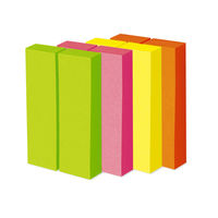 コクヨ タックメモ 蛍光色 付箋 75×25mm ピンク メ-1303N-P 1セット（2冊入）