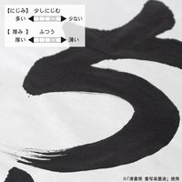 あかしや 書道半紙 「真白」 100枚入 AO-31H 1セット（5パック）
