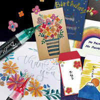 ぺんてる デュアルメタリックブラッシュ 8色セット GFH-D8ST 1セット