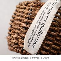 ヘッズ ハンドルカゴバッグナチュラル-M 8個(4個×2) KGN-RMB 1セット(8個入)（直送品）