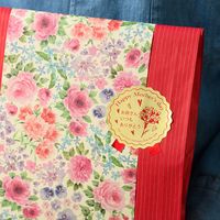 ヘッズ 母の日シール-32/ハートカーネーション(強粘着) 1000枚(100枚×10) MA-32S 1セット(1000枚入)（直送品）