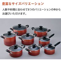 北陸アルミニウム IHマイティ2 片手鍋18cm S-1266 1個