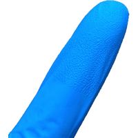 セーフラン安全用品 ニトリル使い捨て手袋粉無し Mサイズ マレーシア製 J2450-M 1箱（100枚入）