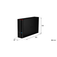 バッファロー 外付けHDD 16TB 法人向け 1ドライブモデル HD-SH16TU3 1台（直送品）