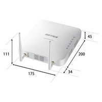 バッファロー 無線LANアクセスポイント 法人向け管理者機能搭載 WAPM-1266R 1台（直送品）