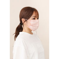 Kirei Mask（キレイマスク） コーディネートカラー（ピンク・ベージュ）1セット（40枚入×10箱） 川本産業 カラーマスク