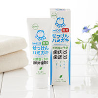 歯磨き粉 シャボン玉薬用せっけんハミガキ 80g 1セット（2本）シャボン玉石けん