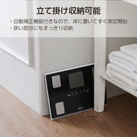 タニタ 体重計 体組成計 ブラック アプリでスマホ連動 乗るピタ機能 立てかけ収納可能 BC-768-BK 体脂肪率 筋肉量