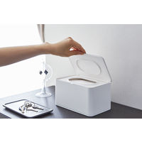 スマート（smart）マスクケース ホワイト 1個 山崎実業（YAMAZAKI） 白