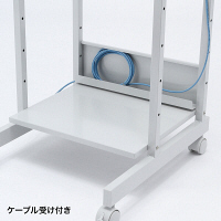 サンワサプライ　パソコンラック　幅500×奥行700×高さ1400mm　（直送品）