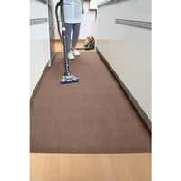 サンコー おくだけ吸着ロングマット90×200cm ブラウン KH-75 1枚