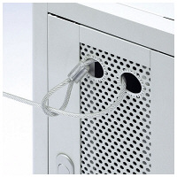 サンワサプライ 縦収納19インチマウントハブボックス（2U） W250×D600×H621mm CP-TH2UN 1台（直送品）