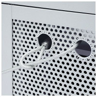 サンワサプライ 縦収納19インチマウントハブボックス（4U） W340×D600×H621mm CP-TH4UN 1台（直送品）