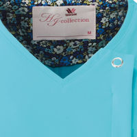 フォーク レディスジップスクラブ グランディス 3L HI704-2-3L 1枚　スクラブ（直送品）