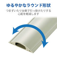 エレコム 床用エコモール ×5個セット LD-GAE1307 1セット(5個入)（直送品）