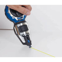 シンワ測定 ハンディ墨つぼ Pro Plus 自動巻 ロイヤルブルー 73281 1セット(3個)