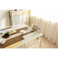 B.Bファニシング CHROME ダイニングテーブル CHDT-120 幅1200×奥行771×高さ750mm 1台（直送品）