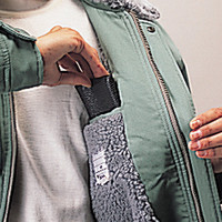 自重堂　制服百科　防寒ブルゾン（フード付）　ネービー　ＬＬ　48060（直送品）