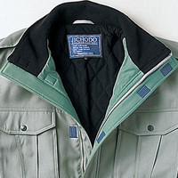 自重堂　制服百科　エコ防寒ブルゾン（フード付）　ネービー　Ｍ　48140（直送品）