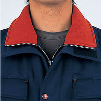 自重堂　制服百科　防寒ブルゾン（フード付）　ネービー　Ｌ　48350（直送品）