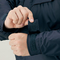 自重堂　制服百科　裏アルミ防寒ブルゾン（フード付）　ブルー　Ｌ　48440（直送品）