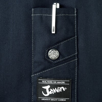 自重堂　制服百科　長袖シャツ　シルバー　Ｌ　52104（直送品）