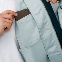 自重堂　制服百科　まるごとストレッチブルゾン　アースグリーン　ＬＬ　80900（直送品）