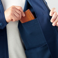 自重堂　制服百科　ジャンパー　シルバー　Ｍ　82600（直送品）