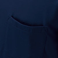 自重堂　制服百科　吸汗速乾長袖ローネックシャツ　チャコールグレー　ＬＬ　55324（直送品）