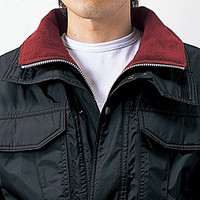 自重堂　制服百科　防水防寒ブルゾン（フード付）　チャコールグレー　４Ｌ　48160（直送品）