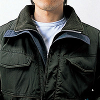 自重堂　制服百科　防寒ブルゾン（フード付）　ダークグリーン　ＥＬ　48170（直送品）