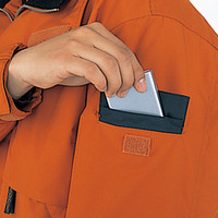 自重堂　制服百科　防水防寒ブルゾン（フード付）　ブリック　５Ｌ　48340（直送品）