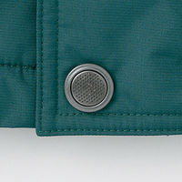 自重堂　制服百科　エコ防水防寒ブルゾン（フード付）　グリーン　ＬＬ　48380（直送品）