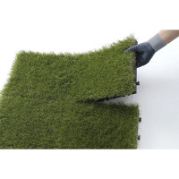 タカショー　敷くだけ人工芝　300×300　1セット（18枚入り）　（直送品）