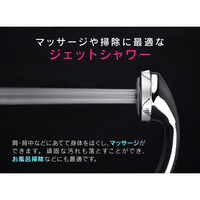 カクダイ ボッシーニマーサージシャワーヘッド(メタリック) GA-FC005 1個