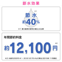 カクダイ クビフリキッチンシャワー(ホワイト) GA-HK001 1個