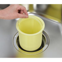 カクダイ ガオナ 深型ゴミ受け 13.5センチ プラスチック製 シンク GA-PB014 1個