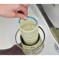 カクダイ ガオナ 防臭ゴミ受け 7.8センチ プラスチック製 賃貸 ミニキッチン GA-PB017 1個